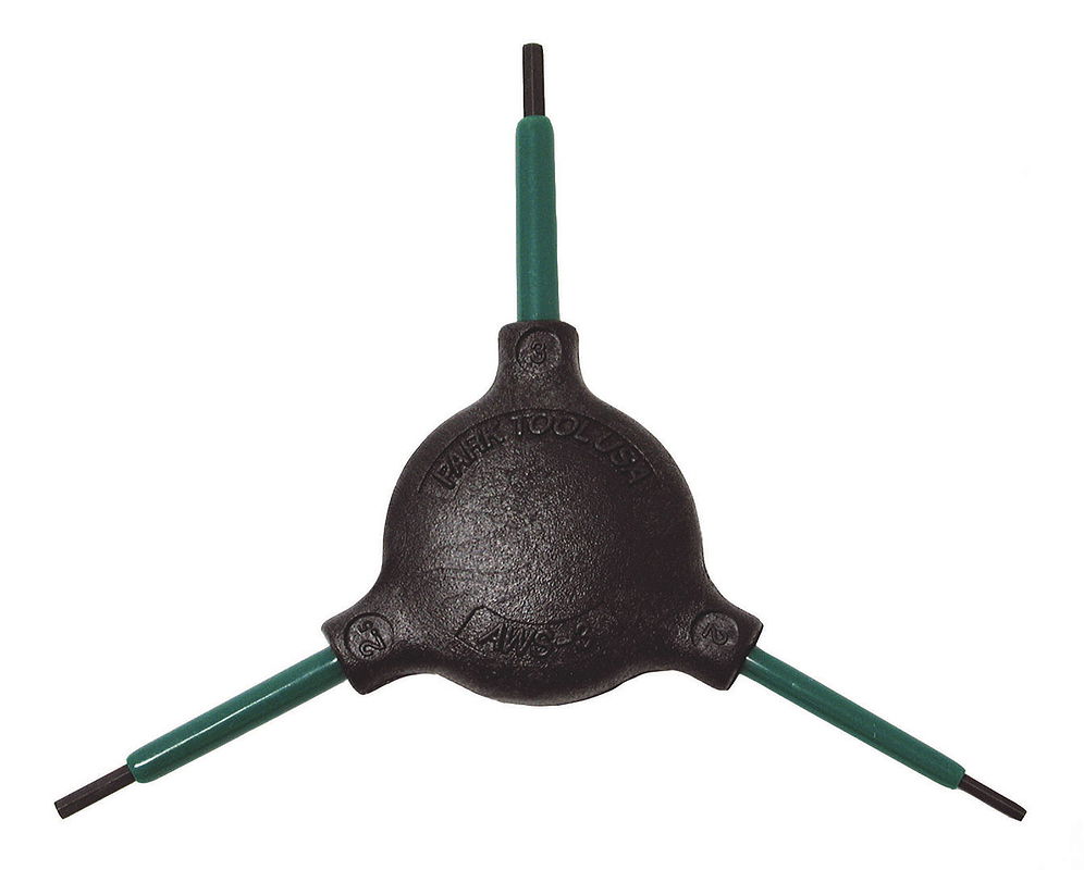Park Tool Y-Schlüssel Innensechskant AWS-3 2/2,5/3