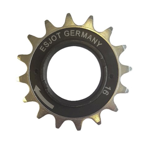 Esjot Schraubzahnkranz BMX Messing 1/2" x 1/8" 16 Zähne