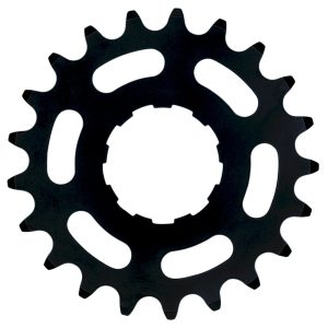 KMC Ritzel flach für Enviolo schwarz  1/2" x 3/32"  20 Zähne