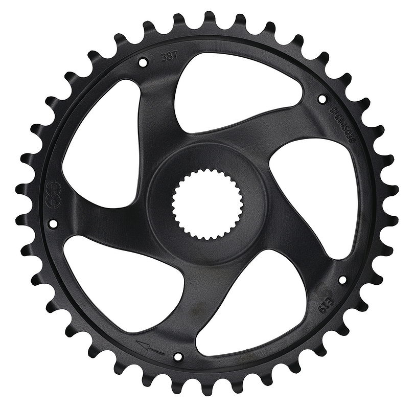 KMC Kettenblatt für Bosch Gen 4 Kettenlinie 50,0 mm 1/2" x 3/32"+1/2"x11/128" 38