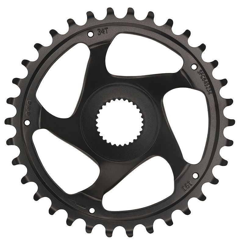 KMC Kettenblatt für Bosch Gen 4 Kettenlinie 47,5 mm 1/2" x 3/32"+ 1/2" x 11/128"