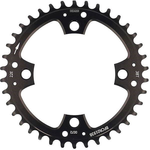 KMC Kettenblatt für E-Bike Narrow Wide 1/2" x 3/32"+1/2"x11/128" 38 Zähne