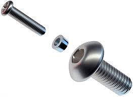 PITLOCK Diebstahlsicherung PIT-STOPPER  M6 (Schlüsselweite = 5mm)