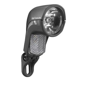 B&M Dynamo-Scheinwerfer Lumotec Upp N Plus schwarz 30 Lux 166NDI-04