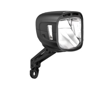 B&M E-Bike LED Scheinwerfer LUMOTEC IQ-XL E Highbeam matt-schwarz 300 Lux 169MU65TS-01 mit offene Enden