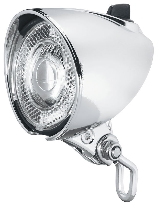B&M Dynamo-LED-Scheinwerfer Lumotec Classic N chrom 25 Lux 1786CN