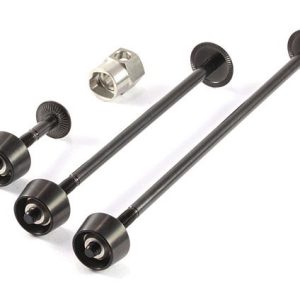 PITLOCK Schnellspannachsen Set 02 Edelstahl schwarz