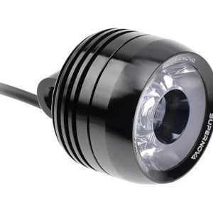 Supernova E-Bike LED Scheinwerfer Mini 2 schwarz 100 Lux, 235 Lumen