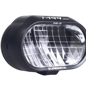 Supernova E-Bike LED Scheinwerfer M99 Mini Pure-25 schwarz 150 Lux, 450 Lumen