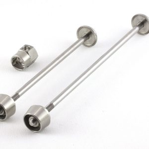 PITLOCK Schnellspannachsen Set 03 Edelstahl silber