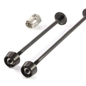 PITLOCK Schnellspannachsen Set 03 Edelstahl schwarz