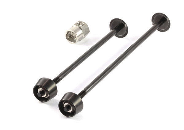 PITLOCK Schnellspannachsen Set 03 Edelstahl schwarz
