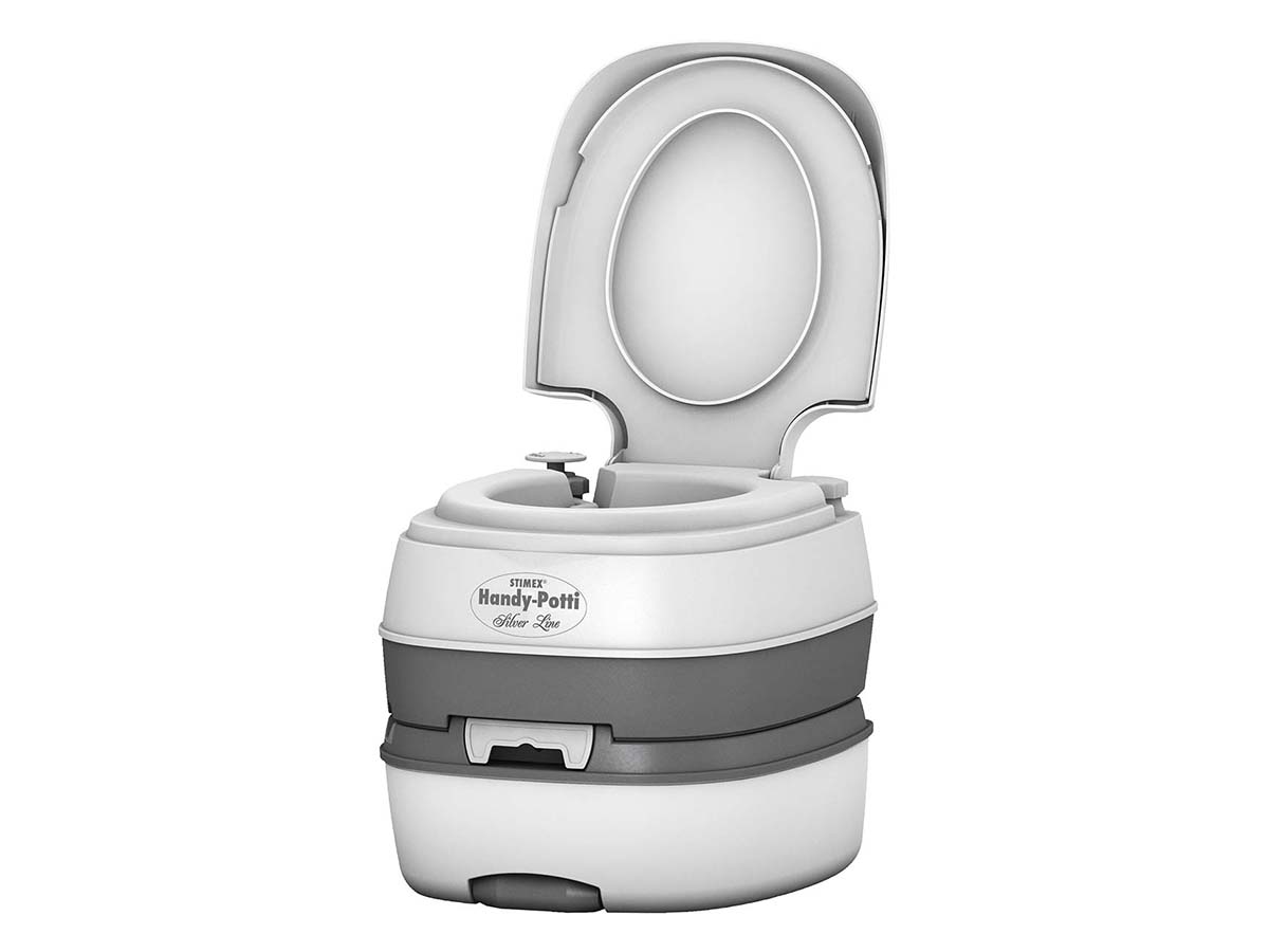 Stimex Handy Potti Silverline chemische Toilette – 17 Liter
