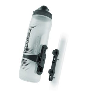 FIDLOCK Trinkflaschen Set TWIST inkl. bike base transparent weiß 0,80 L