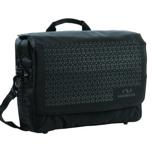 Norco Commuter-Tasche Kinross schwarz mit reflex-dekor
