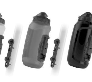 FIDLOCK Trinkflaschen Set TWIST compact inkl. bike base transparent weiß 0,75 L