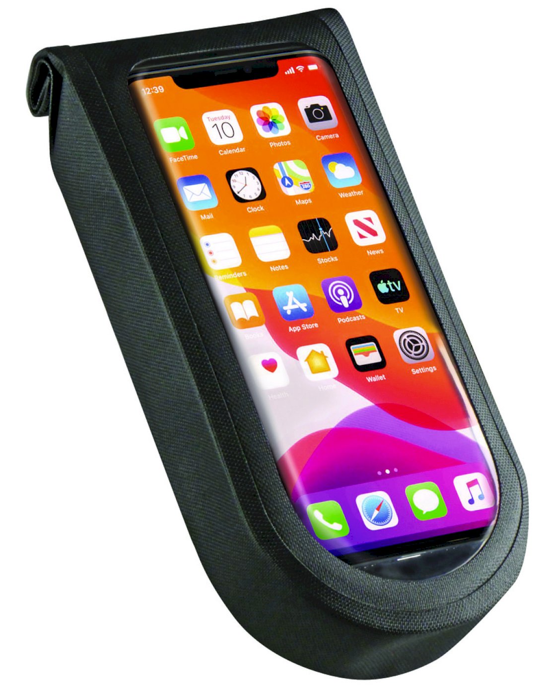 KLICKfix Smartphonetasche Tour M für Smartphones 8,5x16,5 cm schwarz