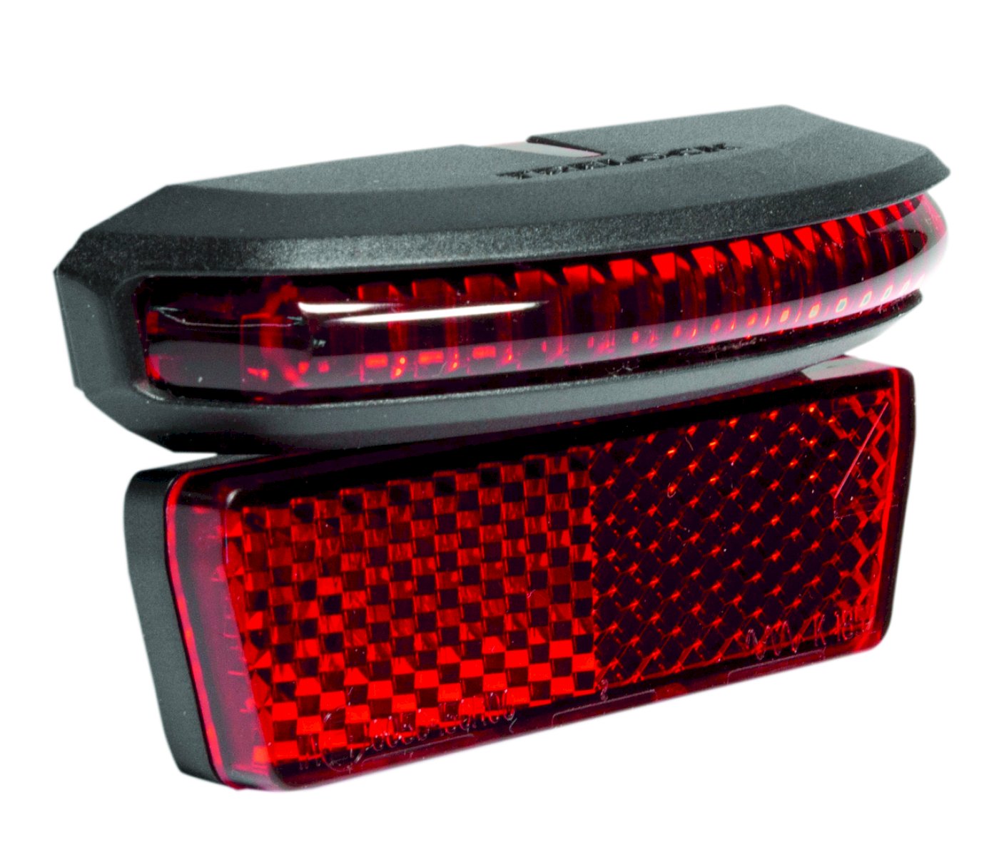 TRELOCK LED-Dynamorücklicht LS 655 COB Line Signal Gepäckträgermontage LS 655 Signal mit Bremslichtfu