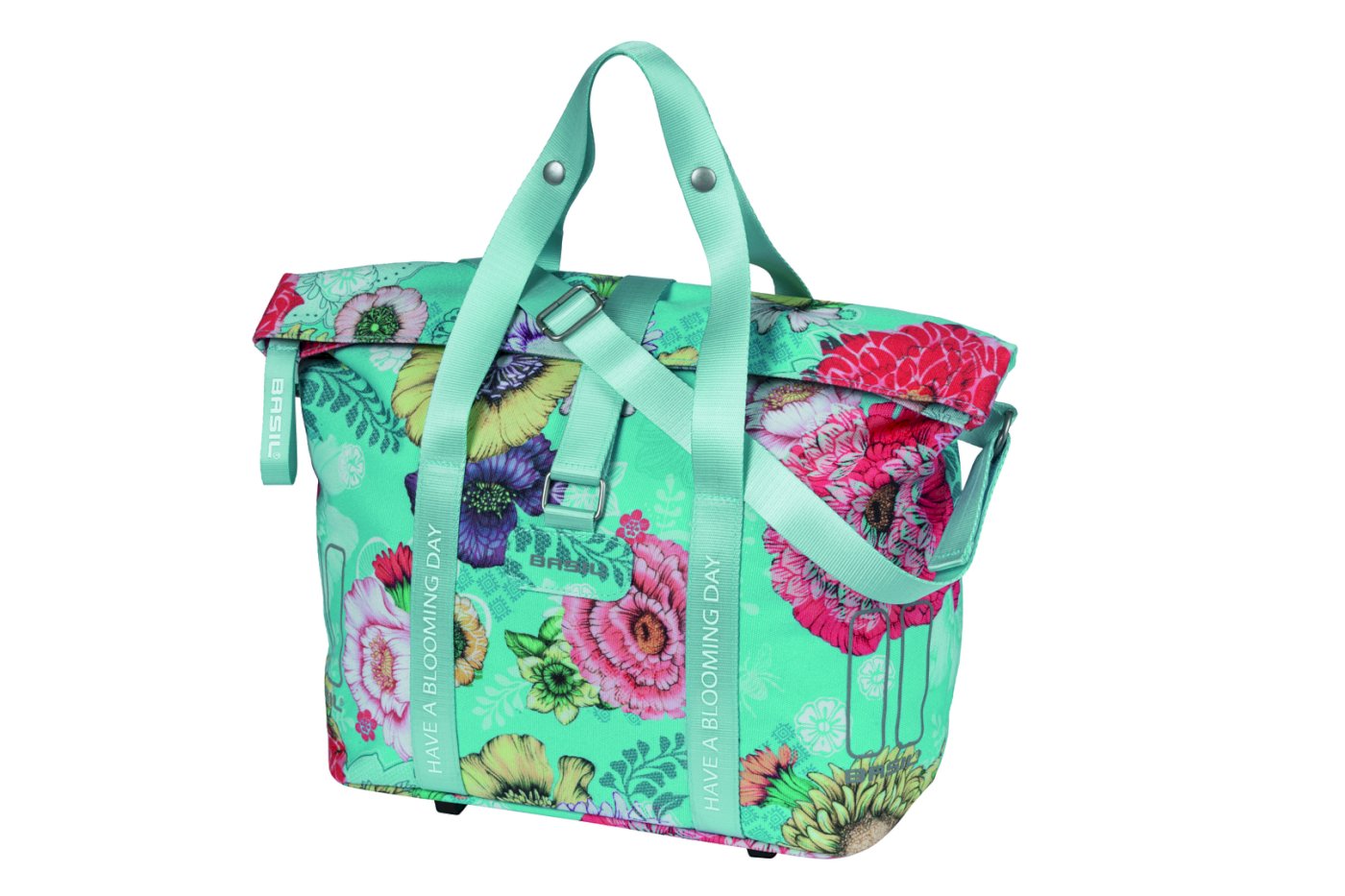 Basil Fahrradhandtasche Bloom Field MIK sky blue