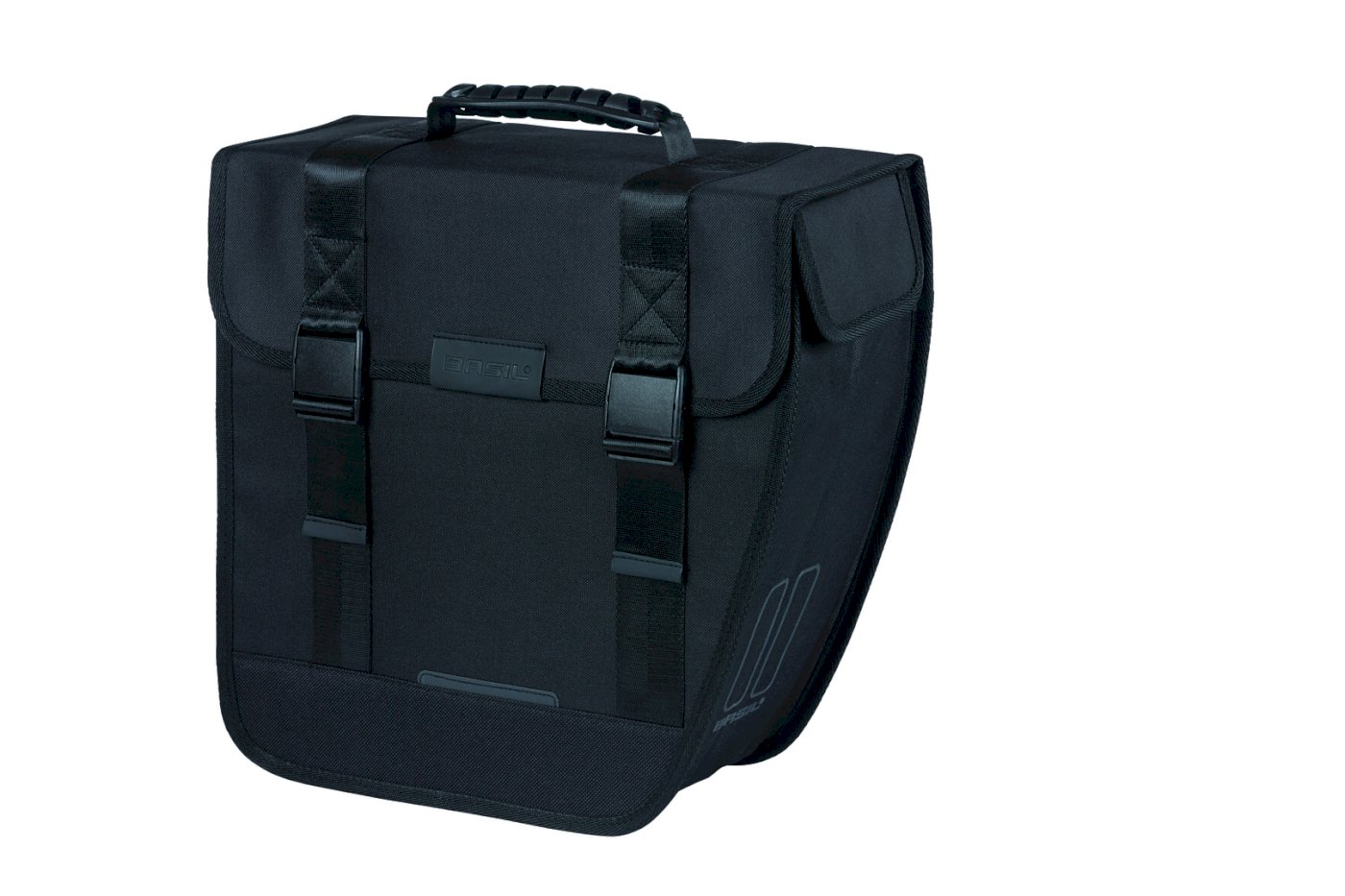 Basil Einzeltasche Tour rechts schwarz