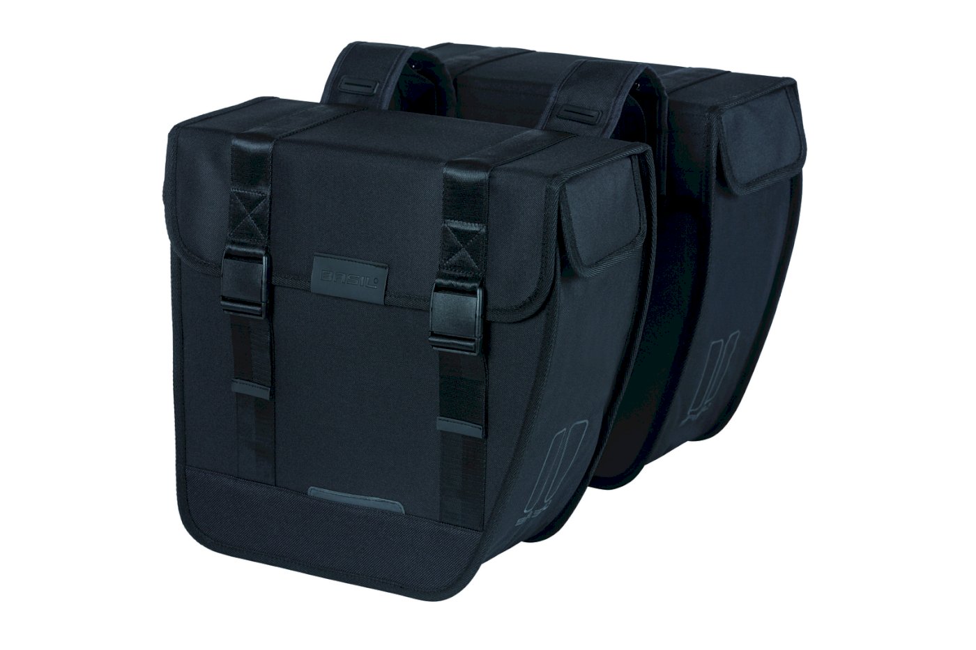 Basil Doppelpacktasche Tour schwarz