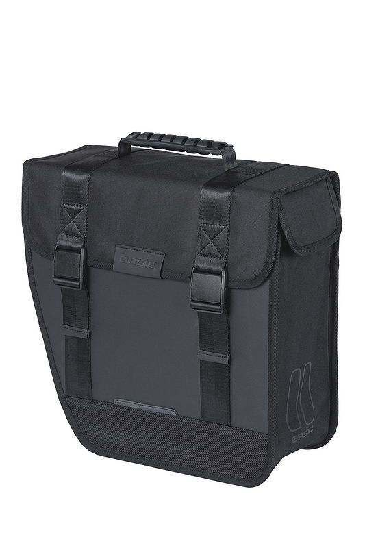 Basil Einzeltasche Tour Waterproof links schwarz
