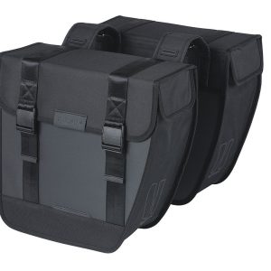 Basil Doppelpacktasche Tour Waterproof schwarz