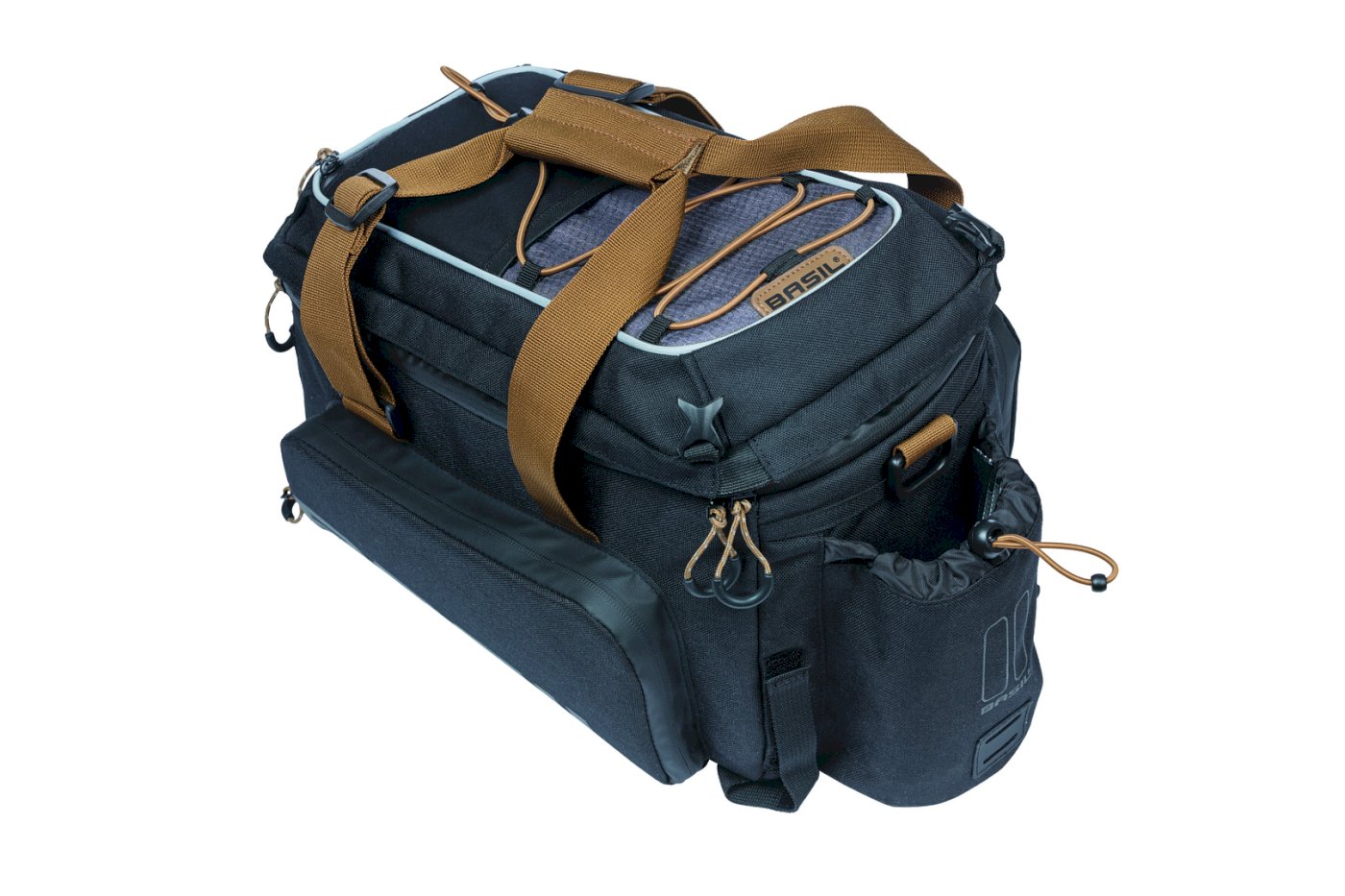 Basil Gepäckträgertasche Miles Trunkbag XL Pro dunkelgrau