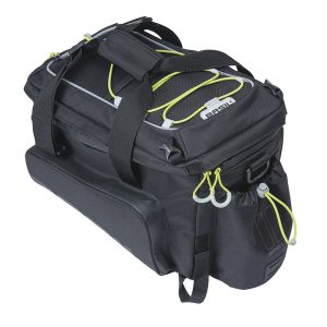 Basil Gepäckträgertasche Miles Trunkbag XL Pro schwarz lime