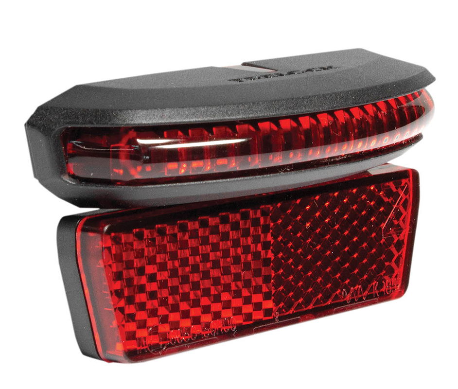 TRELOCK LED E-Bike Rücklicht LS 654 COB Line Gepäckträgermontage LS 654 Bremslicht-und Notbrems