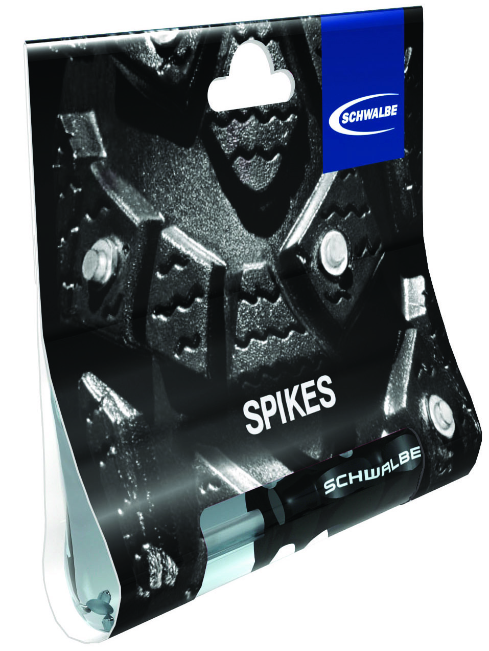 Schwalbe Stahl-Ersatzspikes, 50 Stück + Werkzeug