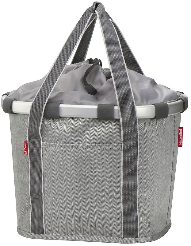 Reisenthel Bikebasket OHNE Lenkeradapter herringbone grey