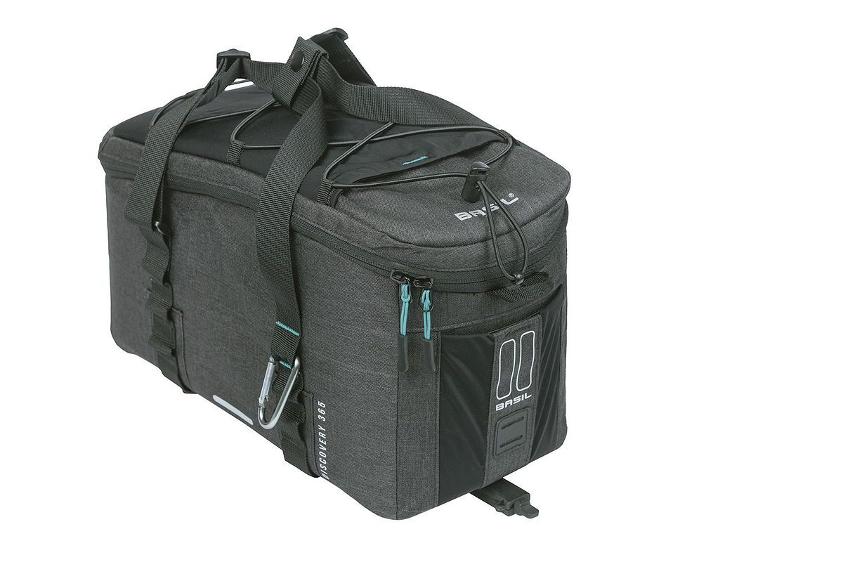 Basil Gepäckträgertasche Discovery 350D M MIK 2.0 schwarz