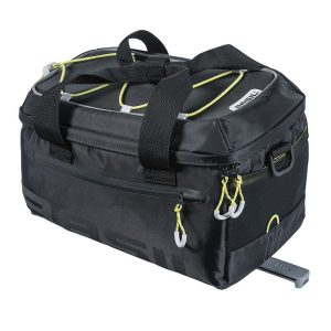 Basil Gepäckträgertasche Miles Trunkbag MIK 2.0 schwarz lime