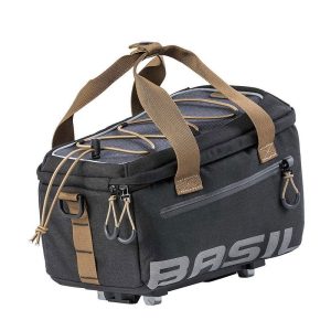 Basil Gepäckträgertasche Miles Trunkbag MIK 2.0 dunkelgrau