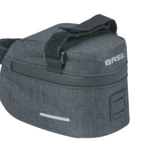 Basil Satteltasche Discovery  M schwarz melee