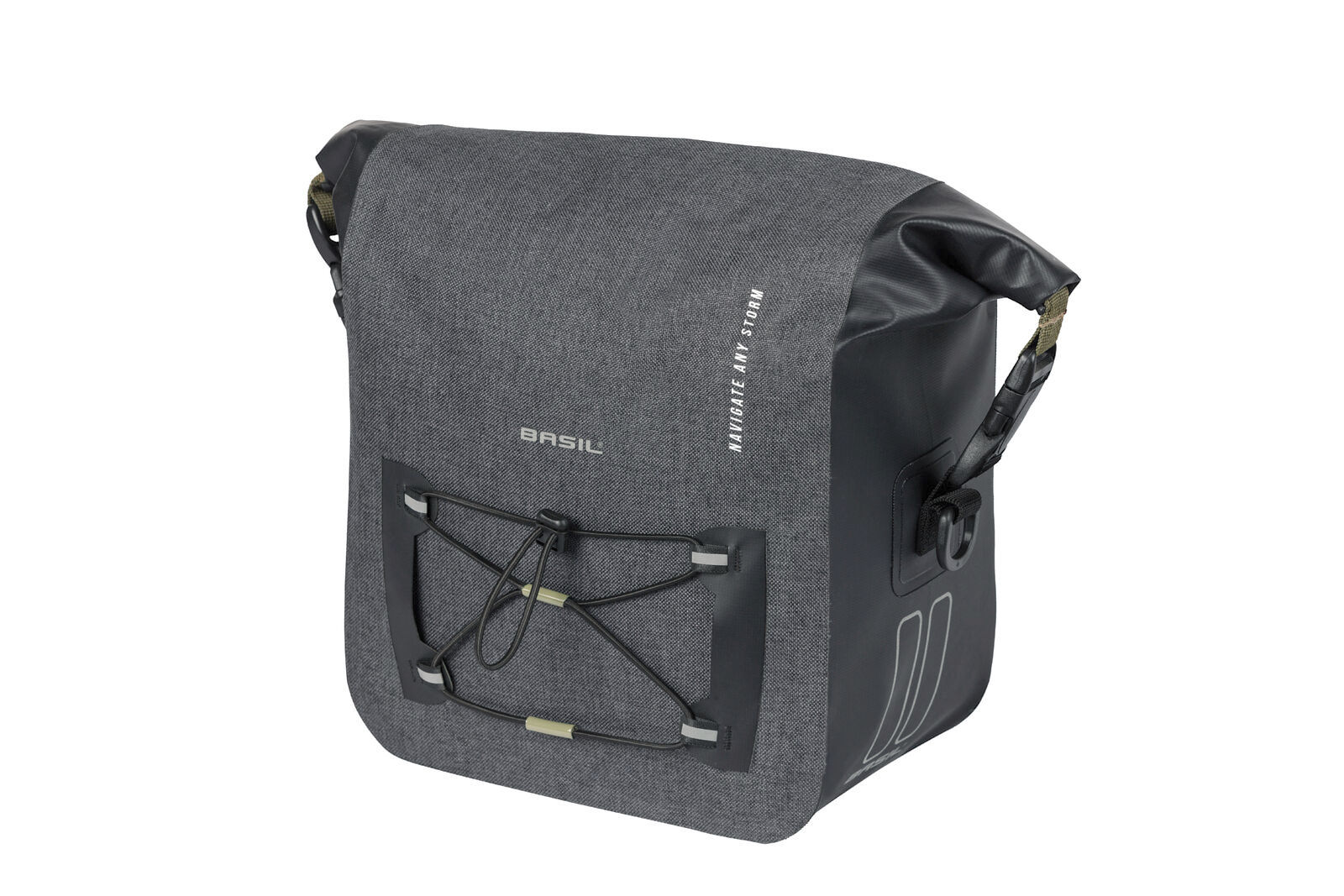 Basil Lenkertasche Navigator Storm KF OHNE Lenkeradapter schwarz