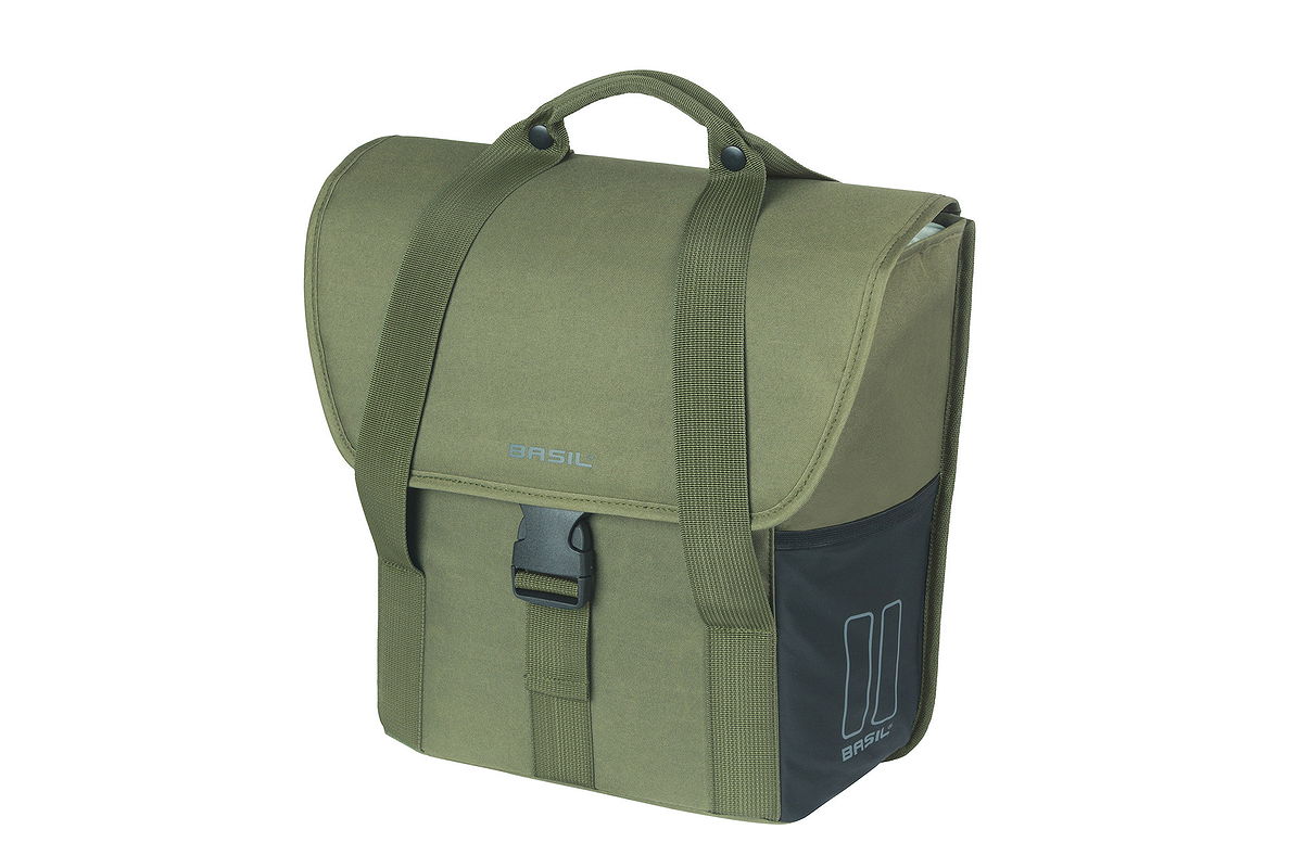 Basil Einzeltasche Go dunkelgrün