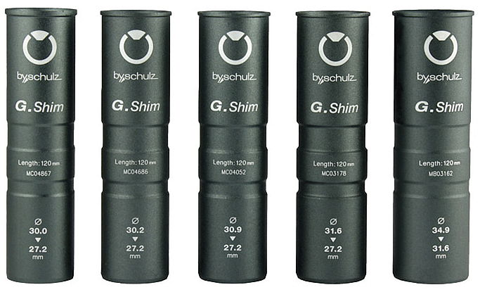 by.schulz Reduzierhülse für 30,9 mm