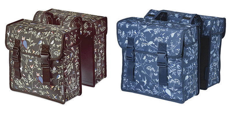 Basil Doppelpacktasche Wanderlust charcoal