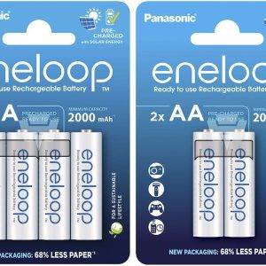 Eneloop Akku-Batterie AA (Mignon) 2000 mAh 1,2 V