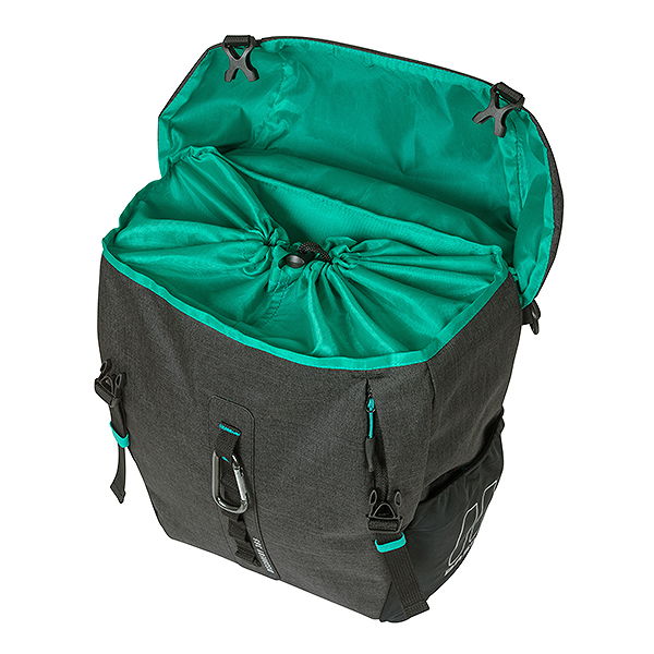 Basil Einzeltasche Discovery 365D schwarz melee