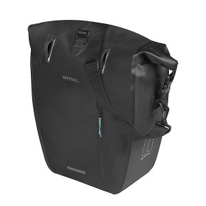 Basil Einzeltasche Rivo L schwarz