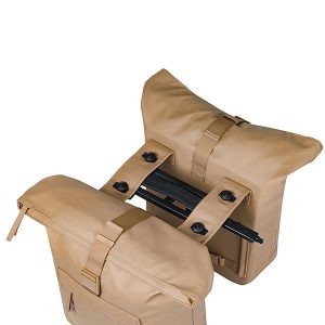 Basil Doppelpacktasche Brooklyn MIK 2.0 sand
