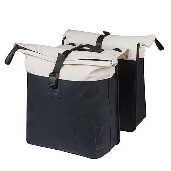 Basil Doppelpacktasche Vive MIK 2.0 creme/schwarz