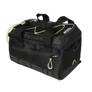Basil Gepäckträgertasche Miles Trunkbag schwarz lime