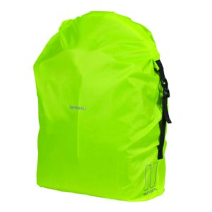 Basil Regenhülle Keep Dry and Clean für Packtaschen und Rucksäcke neongelb
