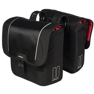 Basil Doppelpacktasche Sport Design schwarz
