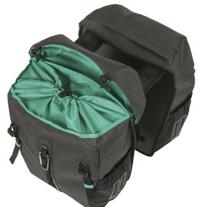 Basil Doppelpacktasche Discovery 365D schwarz melee