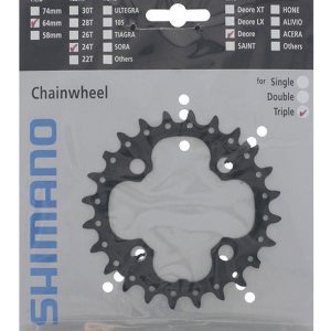 Shimano Kettenblatt Deore FCM610  24 Zähne Y1LV24000